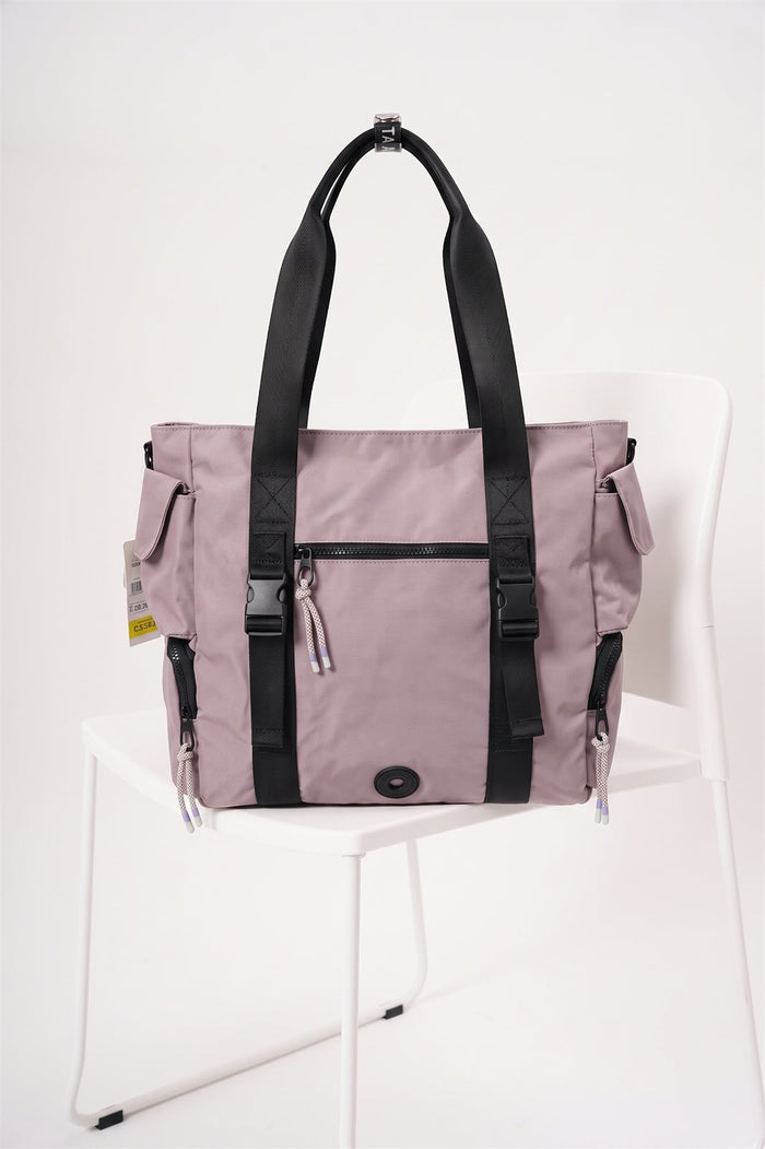 Cartera Nylon Malva